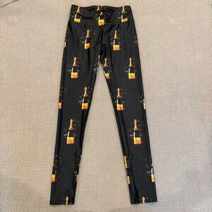Goldsheep Champagne Leggings size M